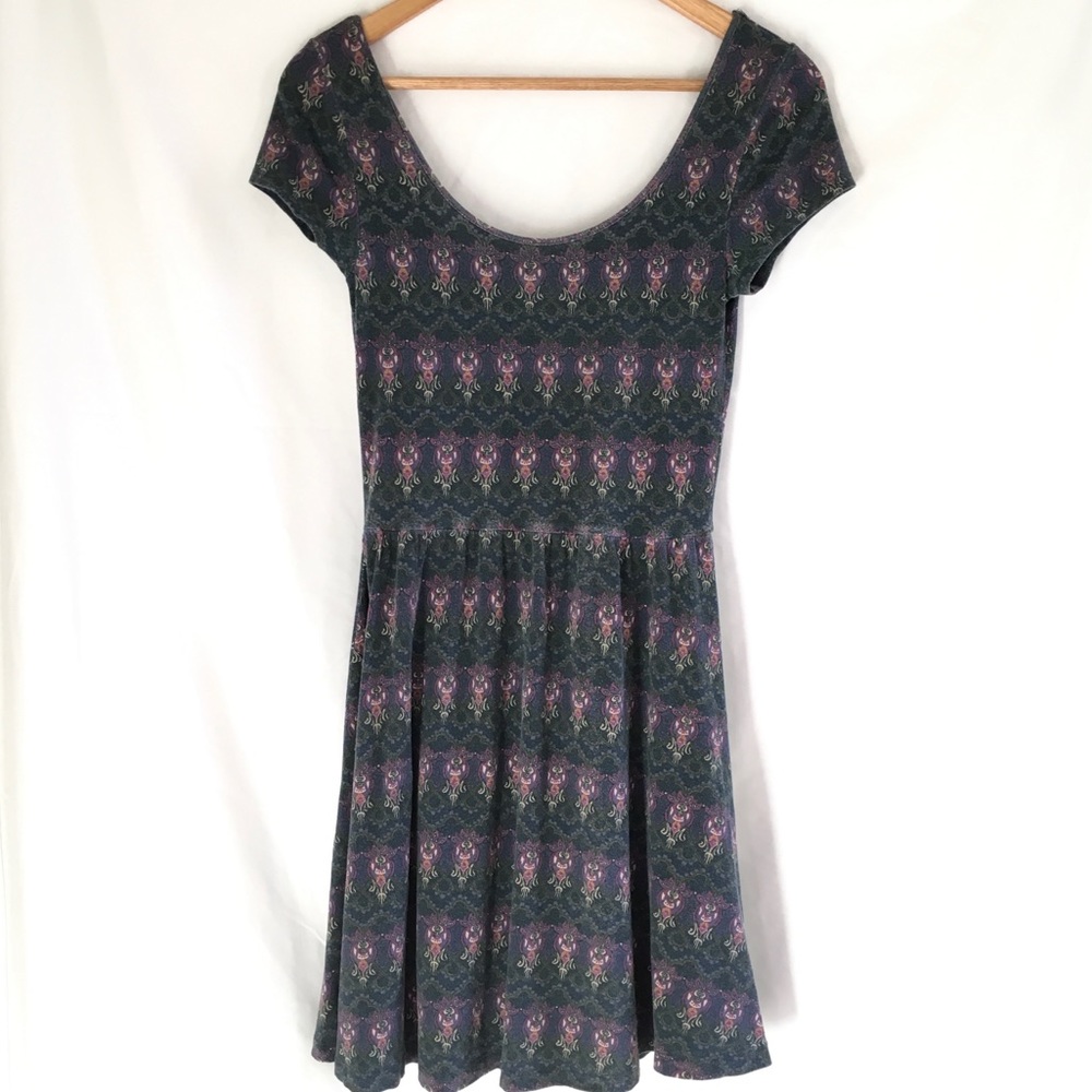 Mossimo art nouveau print dress